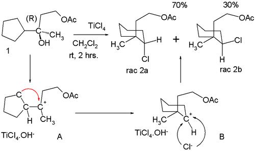 Anti-Markovnikov rearrangement