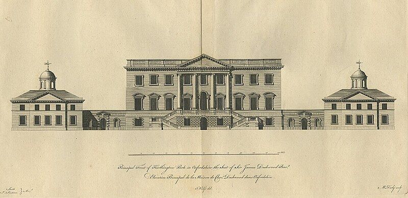 File:Antique-print-of-the-front-facade-of-kirtlington-park-by-woolfe-c1770-2.jpg