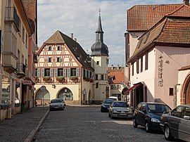 The town hall in Benfeld