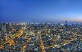 Aerial view of Bhendi Bazaar.