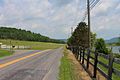 Buckwheat Hollow Road looking north in Monroe Township