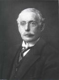 Black-and-white photographic portrait of Sir Charles Algernon Parsons