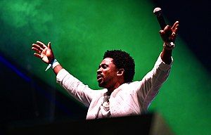 Christopher Martin in concert at Reggae Geel 2022