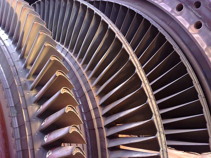 File:Gas Turbine Blade.jpg