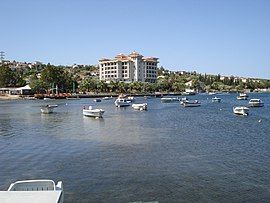 A view of Ildır beach