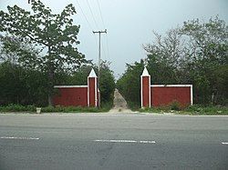 Entrance to Hacienda Katanchel