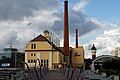 Image 22Traditional fermenting building (center) and modern fermenting building (left) in Pilsner Urquell Brewery (Czech Republic) (from History of beer)