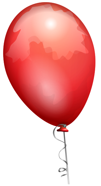 File:Red toy balloon.svg