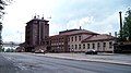 Railway station in Třinec, 1957