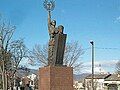 Monument Macedonia dedicated to the second president of the Republic of Macedonia, Boris Trajkovski