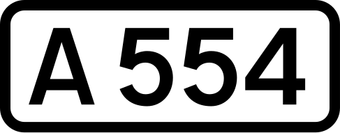 File:UK road A554.svg