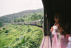 Vietnamese passenger train