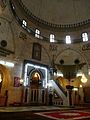 Inside the mosque