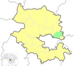 Location of Karmėlava Eldership