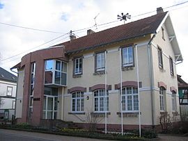 The town hall in Mittelhausbergen