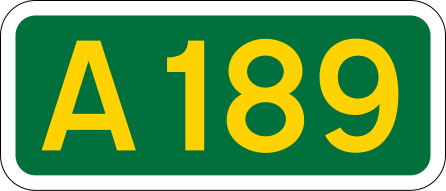 File:UK road A189.svg