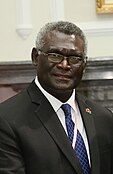 Manasseh Sogavare in 2016