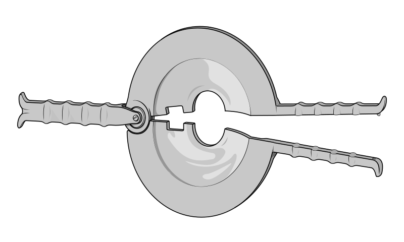 File:Amputation retractor.svg