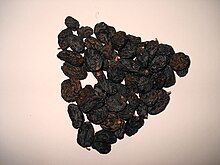 Black raisins