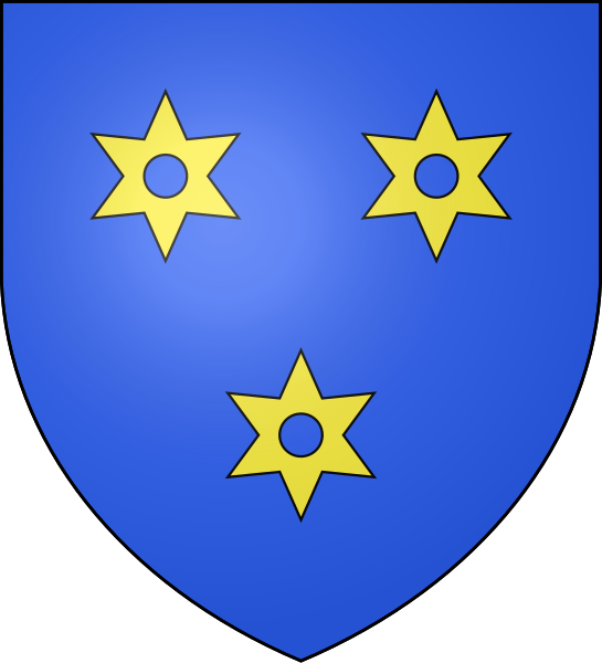 File:Blason-azur-3-molettes-or.svg