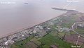 Aerial view of Brean.