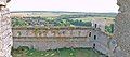 The south curtain as viewed from the tower