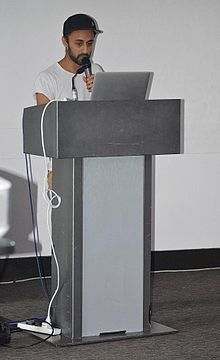 at Wikimania 2014