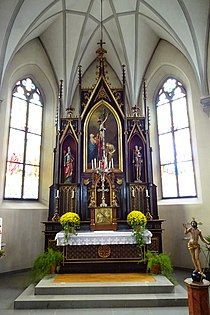 Doppleschwand : Parish Church of Saint Nicholas - interior view, high altar