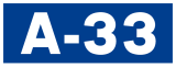 Autovía A-33 shield}}