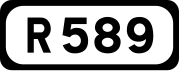 R589 road shield}}