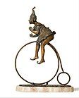 Juggler, bronze, 33x23x10 sm