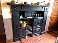 Cooking range in the kitchen