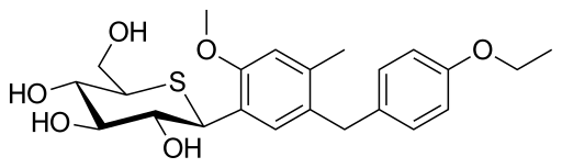 File:Luseogliflozin structure.svg