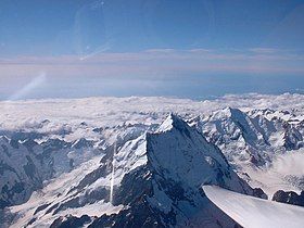 Mount Cook in New Zealand.