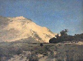 Mountain and dune, n.d., private collection