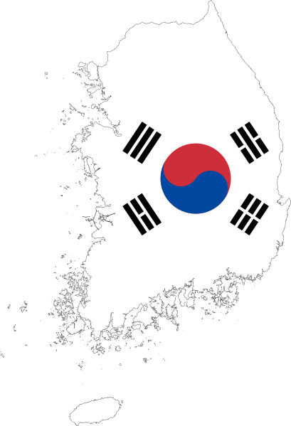 File:South Korea-Flagmap.svg