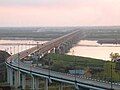 Khabarovsk Bridge at the far eastern end of the highway, constructed in 1999.