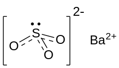 Structure of barium sulfite