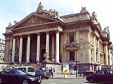 The former Brussels Stock Exchange building.