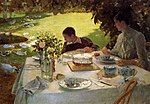 Breakfast in the Garden, 1883