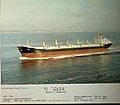 The five-masted bulk carrier MV Gyda was built in 1967 for Dampskibsselskabet Torm