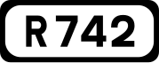 R742 road shield}}