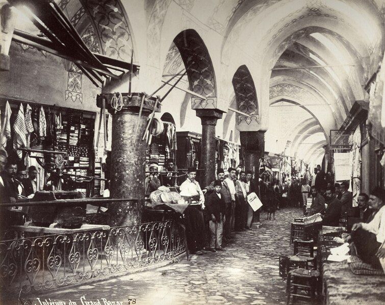 File:Istanbul-Grand Bazaar Sebah.jpg