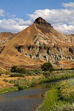 Sheep Rock at the John Day Fossil Beds National Monument