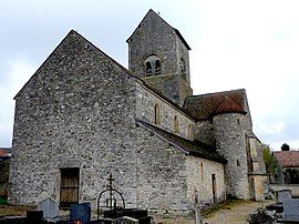 The church in Marfaux