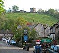 Peveril Castle dominates the southern Castleton skyline