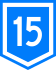 Route 15 shield}}