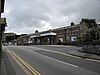 The entrance and "platform 3" at Redruth railway station