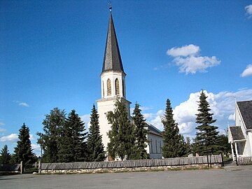 View of the present church