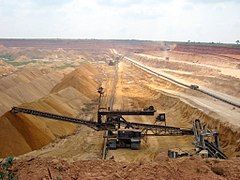 Phosphate mining in Togo